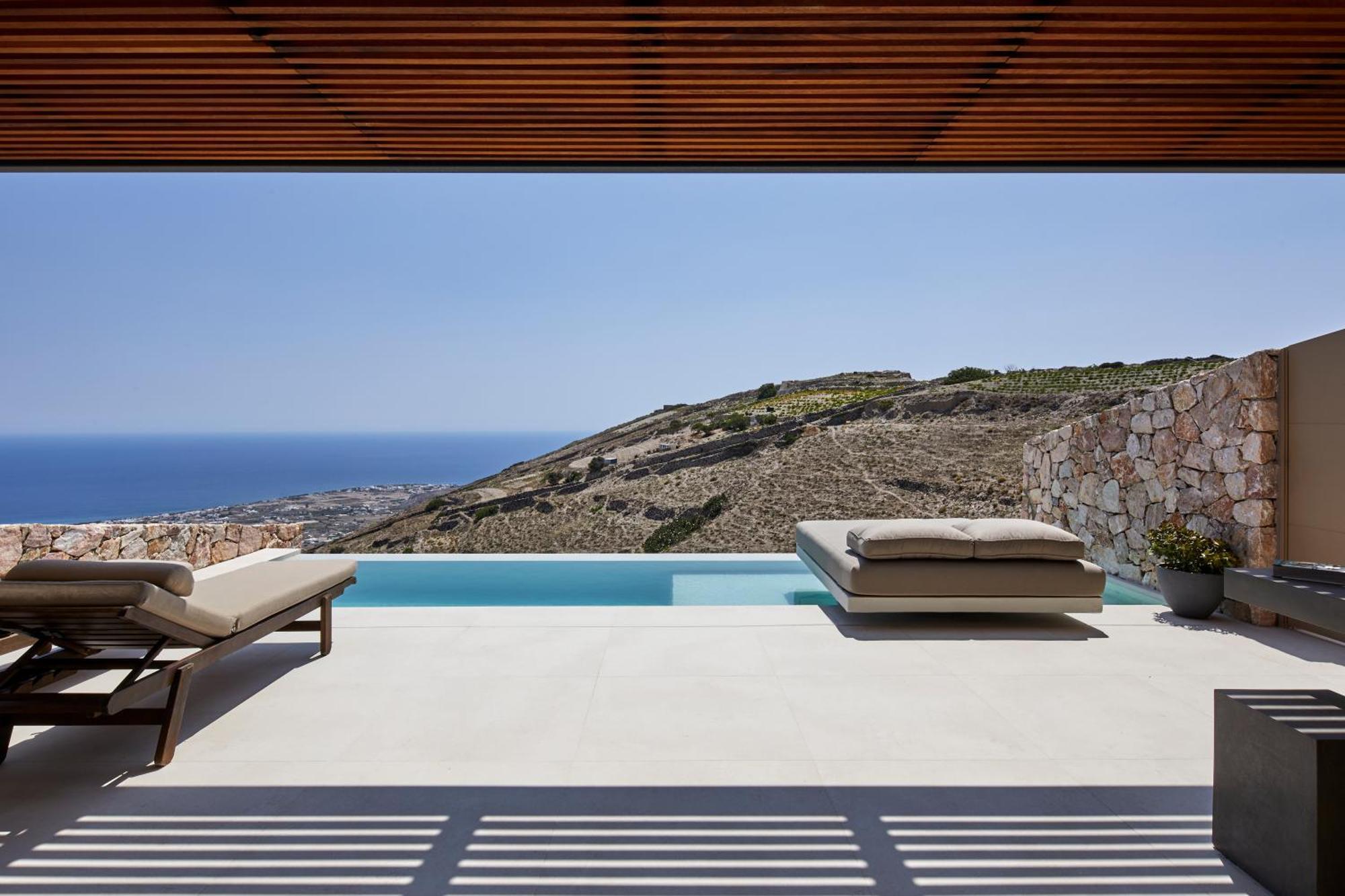 Santorini Sky, The Retreat Villa Pýrgos Dış mekan fotoğraf